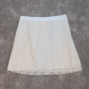 Ann Taylor LOFT lace skirt